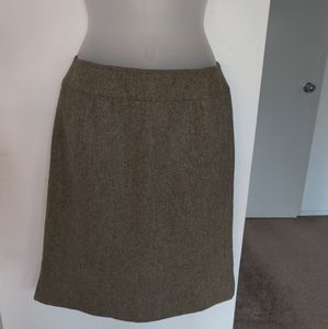 Petite Sophisticate wool skirt